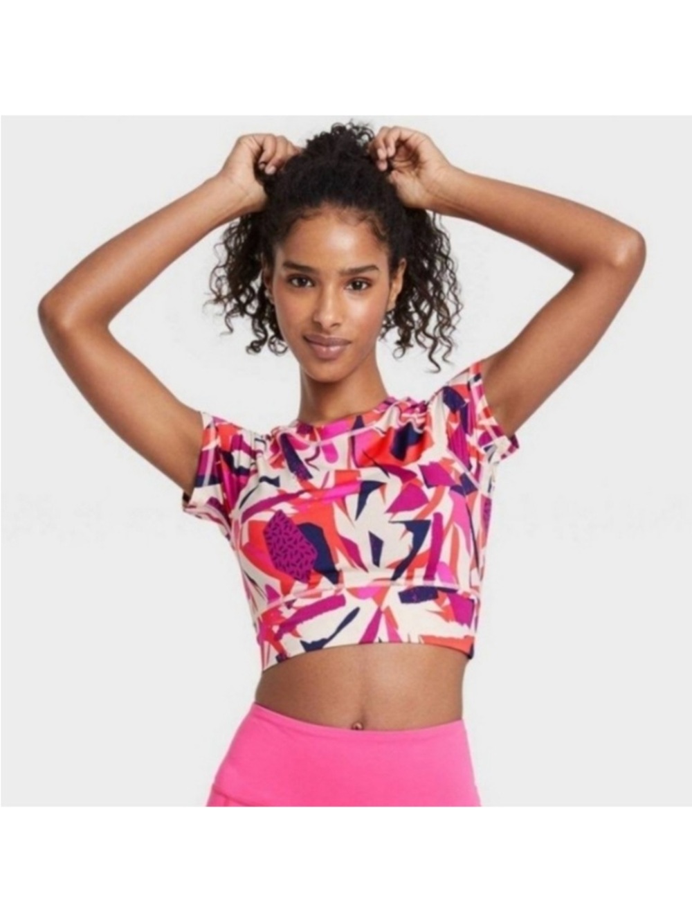 J. Dow Fitness Multicolor Workout Top
